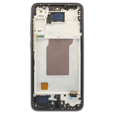 Дисплей для Samsung A356E Galaxy A35 5G модуль с рамкой Синий - Сервисный Оригинал