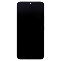 Дисплей для Samsung A546E Galaxy A54 5G модуль с рамкой и тачскрином (белый) - (OLED) (Full Size)