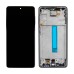 Дисплей для Samsung A736B Galaxy A73 5G модуль с рамкой Черный - Сервисный Оригинал