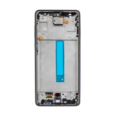 Дисплей для Samsung A736B Galaxy A73 5G модуль с рамкой Черный - Сервисный Оригинал