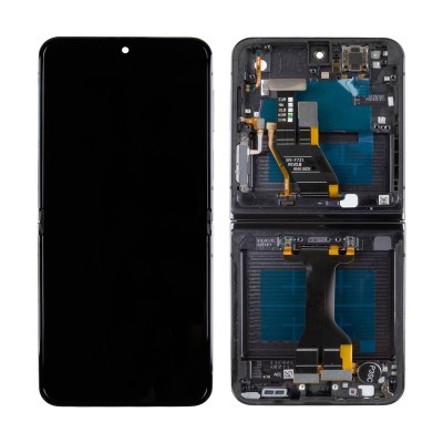 Дисплей для Samsung F731B Galaxy Z Flip5 модуль внутренний 6.7" Черный - Сервисный оригинал