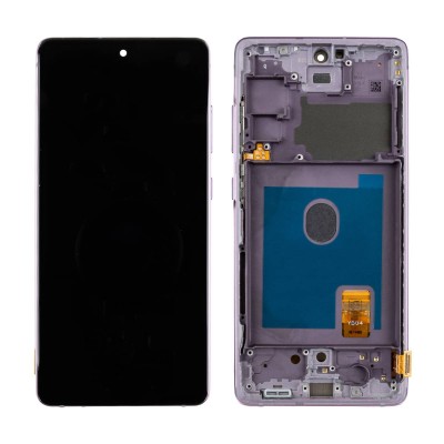 Дисплей для Samsung G780F Galaxy S20 FE модуль с рамкой Лавандовый - Сервисный Оригинал