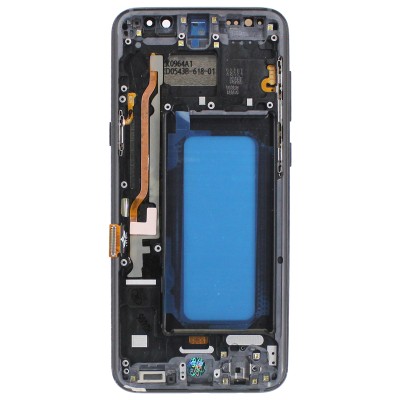 Дисплей для Samsung G955F Galaxy S8 Plus модуль с рамкой и тачскрином (черный) - (In-Cell)