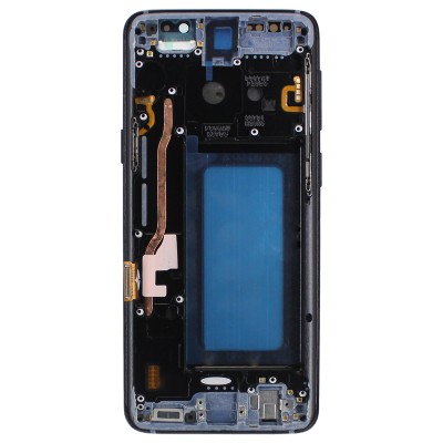 Дисплей для Samsung G960F Galaxy S9 модуль с рамкой и тачскрином (черный) - (In-Cell)