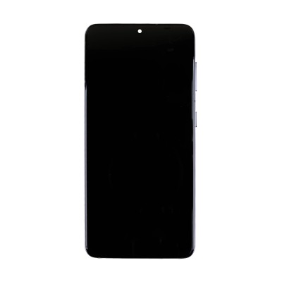 Дисплей для Samsung G991B Galaxy S21 модуль с рамкой Серый - Сервисный Оригинал