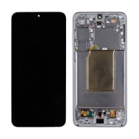 Дисплей для Samsung S731B Galaxy S25 FE модуль с рамкой Черный - Сервисный Оригинал