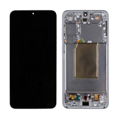 Дисплей для Samsung S731B Galaxy S25 FE модуль с рамкой Черный - Сервисный Оригинал