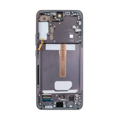 Дисплей для Samsung S906B Galaxy S22 Plus модуль с рамкой Черный - Сервисный Оригинал