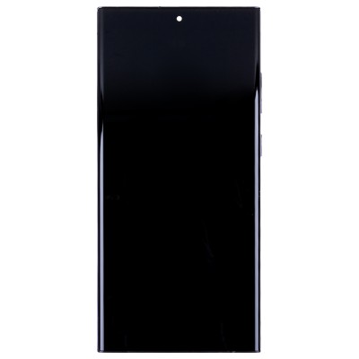 Дисплей для Samsung S918B Galaxy S23 Ultra модуль с рамкой и тачскрином (черный) - (OLED) (Full Size)