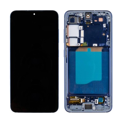 Дисплей для Samsung S931B Galaxy S25 модуль с рамкой Синий - (OLED) (Full Size)