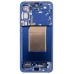 Дисплей для Samsung S936B Galaxy S25+ модуль с рамкой Синий - (OLED) (Full Size)