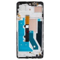 Дисплей для Tecno Pova 6 Pro 5G (LI9) модуль с рамкой Черный - OR