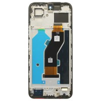 Дисплей для Tecno Spark 30 5G (KL8) модуль с рамкой Черный - OR