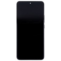Дисплей для Xiaomi Poco F5 Pro (23013PC75G) модуль с рамкой и тачскрином (черный) - OR (SP)