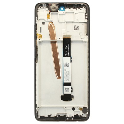 Дисплей для Xiaomi Poco X3 NFC (M2007J20CG) модуль с рамкой Черный - OR100