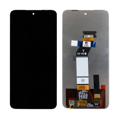 Дисплей для Xiaomi Redmi 10 (21061119AG) в сборе с тачскрином Черный Mecanico - AMP
