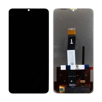 Дисплей для Xiaomi Redmi 12C (22120RN86G) в сборе с тачскрином Черный Mecanico - AMP