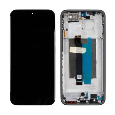 Дисплей для Xiaomi Redmi Note 15 Pro 5G (25060RABDG) модуль с рамкой Черный - OR (SP)