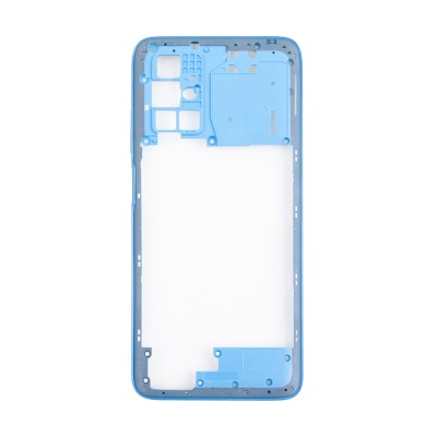 Средняя часть для Xiaomi Redmi 10 Синий
