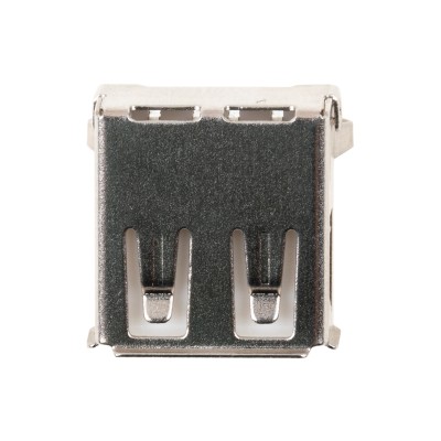 Разъем зарядки USB-A 2.0 (F) под пайку