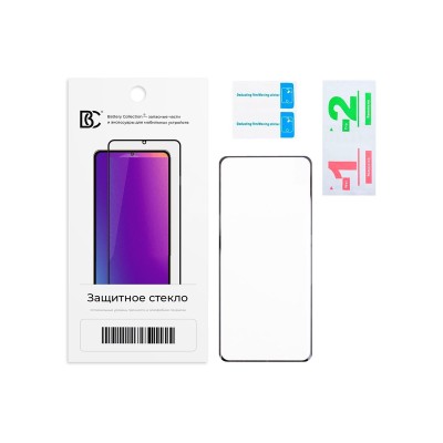 Защитное стекло "Премиум" для Motorola Moto G85 Черный