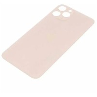 Задняя крышка для iPhone 11 Pro Золото (стекло, широкий вырез под камеру, логотип)
