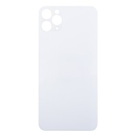 Задняя крышка для iPhone 11 Pro Max Белый (стекло, широкий вырез под камеру, логотип) Задняя крышка для iPhone 11 Pro Max Белый (стекло, широкий вырез под камеру, логотип)