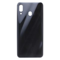 Задняя крышка для Samsung A205F (A20) Черный Задняя крышка для Samsung A205F (A20) Черный
