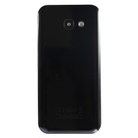 Задняя крышка для Samsung A520F (A5 2017) Черный - Премиум