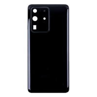 Задняя крышка для Samsung G988B (S20 Ultra) Черный - Премиум