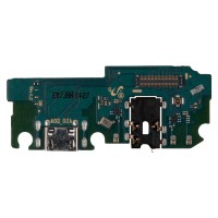 Шлейф для Samsung A022G (A02) плата системный разъем/разъем гарнитуры/микрофон - Премиум Шлейф для Samsung A022G (A02) плата системный разъем/разъем гарнитуры/микрофон - Премиум