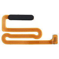 Шлейф для Samsung A127F (A12 Nacho) сканер отпечатка пальцев Черный