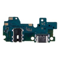 Шлейф для Samsung M325F (M32) на системный разъем/разъем гарнитуры/микрофон - Премиум