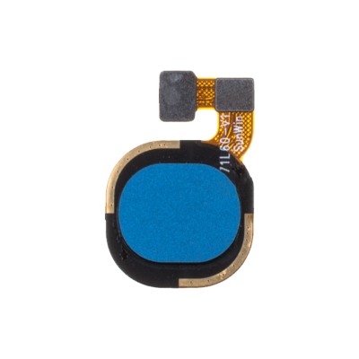 Шлейф для Tecno Spark 7 сканер отпечатка пальцев Черный