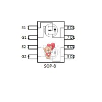 AF4502C NP-Channel MOSFET 30V 10A AF4502C NP-Channel MOSFET 30V 10A