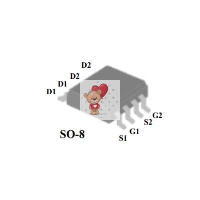 AP4957GM P-Channel MOSFET 30V 7.7A