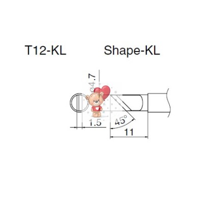 Нагревательный элемент T12-KL