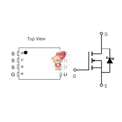 AO6718 N-Channel MOSFET 30V 80A