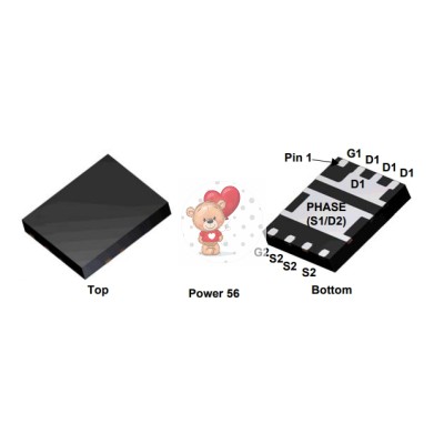 FDMS3600S N-Channel MOSFET 25V 30A