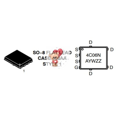 NTMFS4C06N N-Channel MOSFET 30V 71A