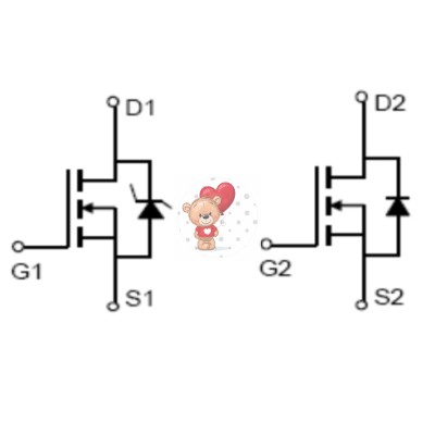 AO4926 N-Channel MOSFET 30V 7.3A