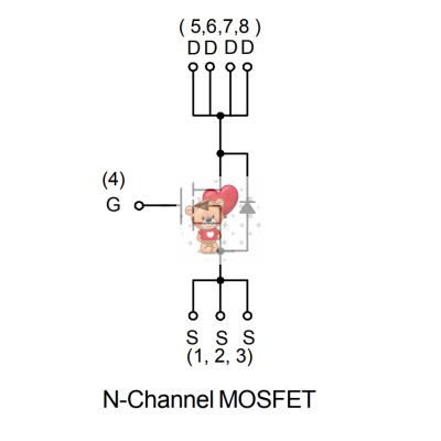 SM4843NSKC-TRG N-Channel MOSFET 30V 15A