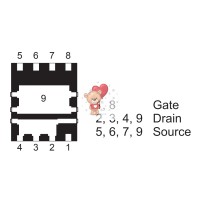 RJK03P0DPA Dual N-Channel MOSFET 30V 20A