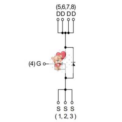 SM4364NAKP N-Channel MOSFET 30V 60A