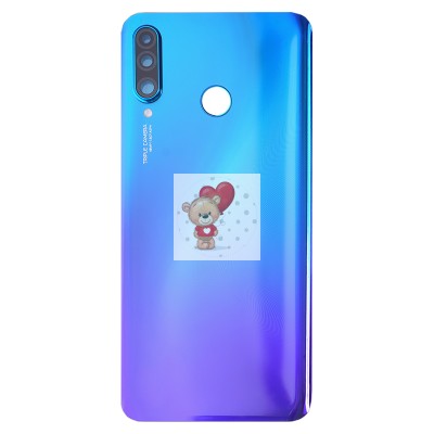 Задняя крышка для Huawei Honor 20 Lite (48MP) Синий - Премиум