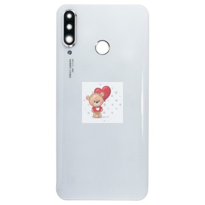 Задняя крышка для Huawei Honor 20 Lite (48MP) Белый - Премиум