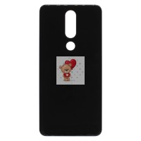 Задняя крышка для Nokia 5.1 Plus Черный Задняя крышка для Nokia 5.1 Plus Черный