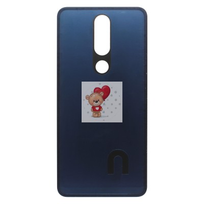 Задняя крышка для Nokia 5.1 Plus Черный