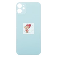 Задняя крышка для iPhone 11 Зеленый (стекло, широкий вырез под камеру, логотип) Задняя крышка для iPhone 11 Зеленый (стекло, широкий вырез под камеру, логотип)