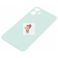 Задняя крышка для iPhone 12 mini Зеленый (стекло, широкий вырез под камеру, логотип) Задняя крышка для iPhone 12 mini Зеленый (стекло, широкий вырез под камеру, логотип)